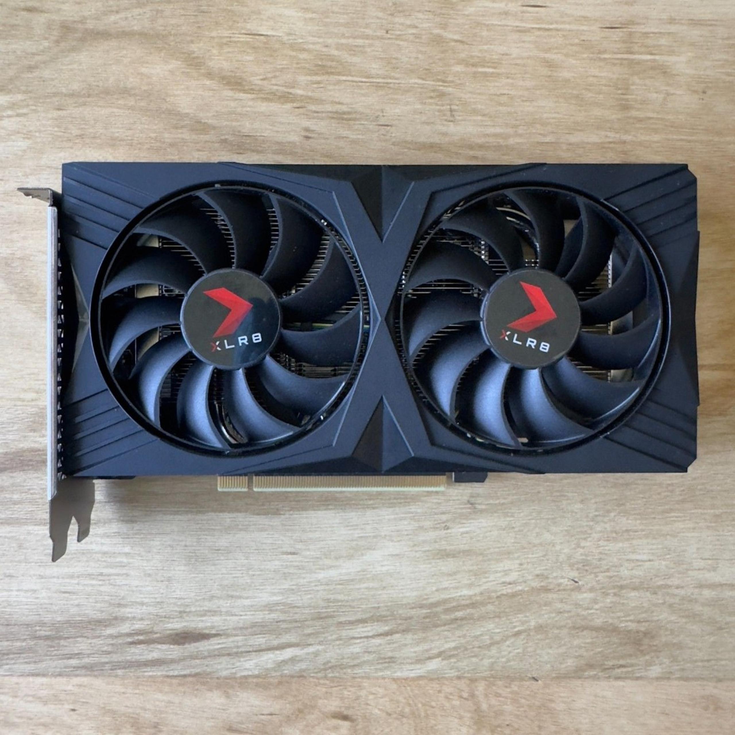 PNY XLR8 GeForce RTX 4060 8GB GDDR6 PCI Express 4.0 ATX Graphics Card RTX4060