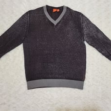 Hugo Boss Men's Long Sleeve 100% Cotton Sweater Mens Size L.