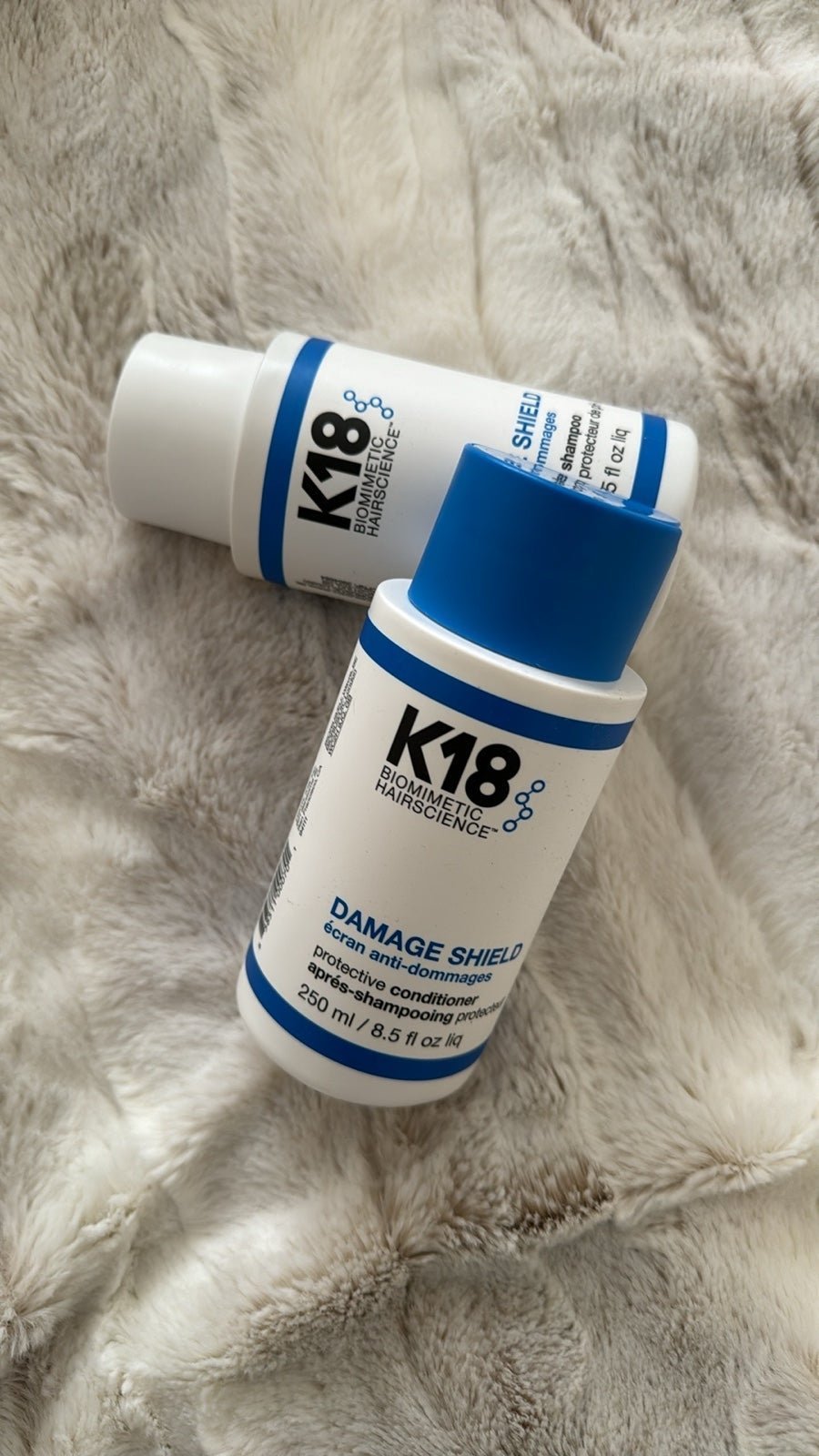 K18 Damage shield shampoo & conditioner