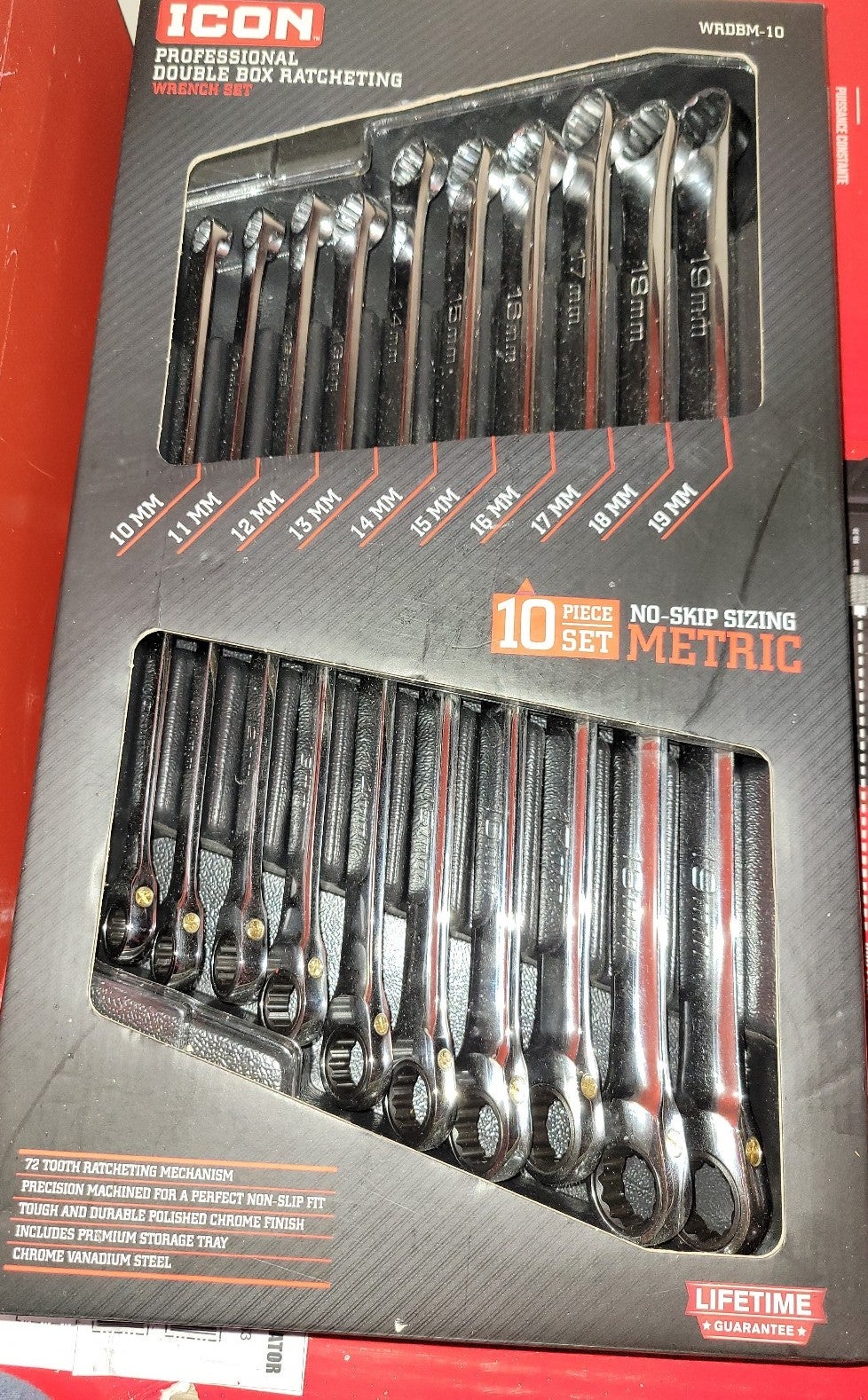 Icon professional ratcheting wrench set deals