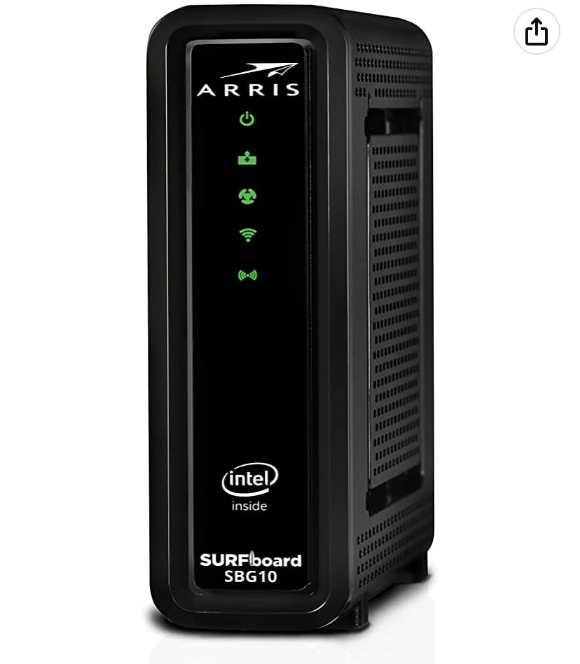 Arris SurfBoard SBG10 Docsis 3.0 16x4 Gigabit Cable Modem