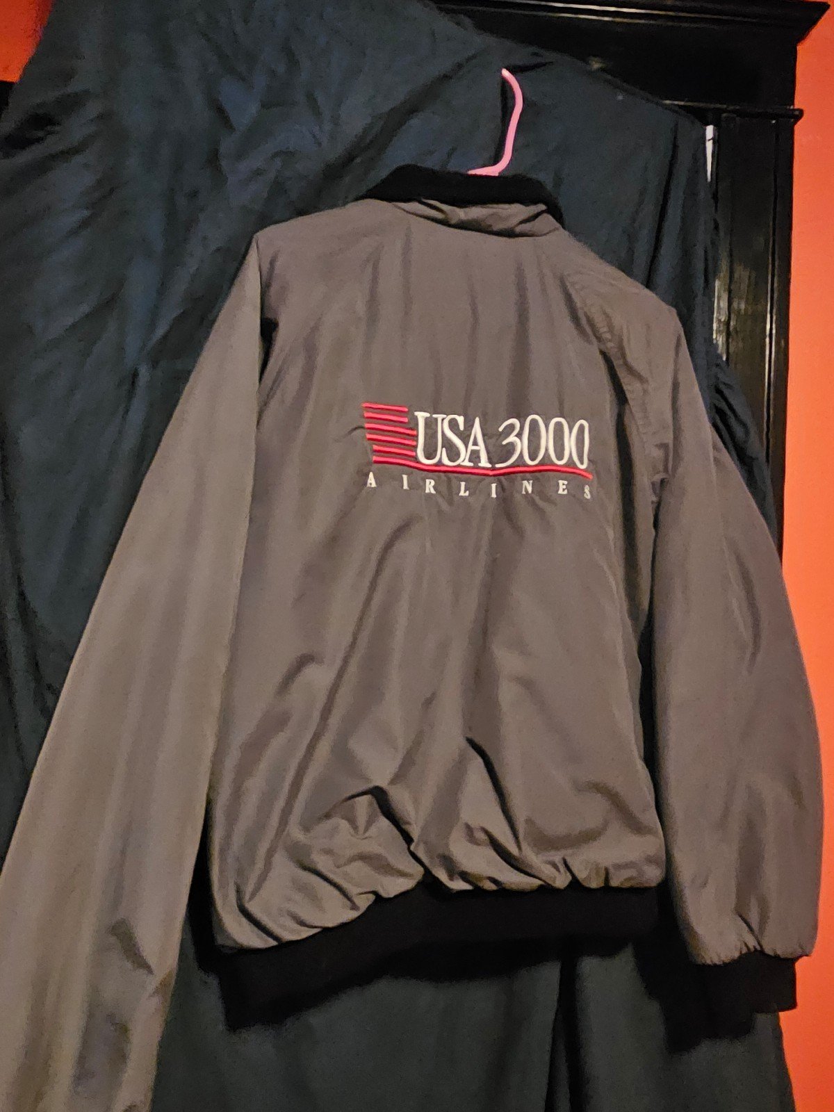 USA3000 Airlines Fleece Windbreaker