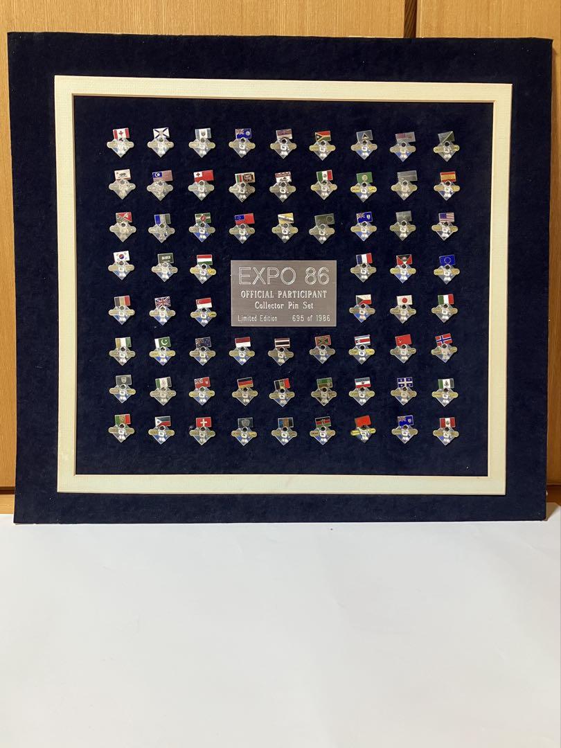 【公式サイト】正規ブランド品通販 66 - 86 EXPO Countries Pins Badges Pin ピンズ・ピンバッジ・缶バッジ