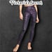 HTF Victoria’s Secret Purple Metallic leopard print Super Soft Leggings