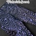 HTF Victoria’s Secret Purple Metallic leopard print Super Soft Leggings