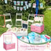 NEW Wooden Shower Party Crate Closet, Shower Party Basket with Handle