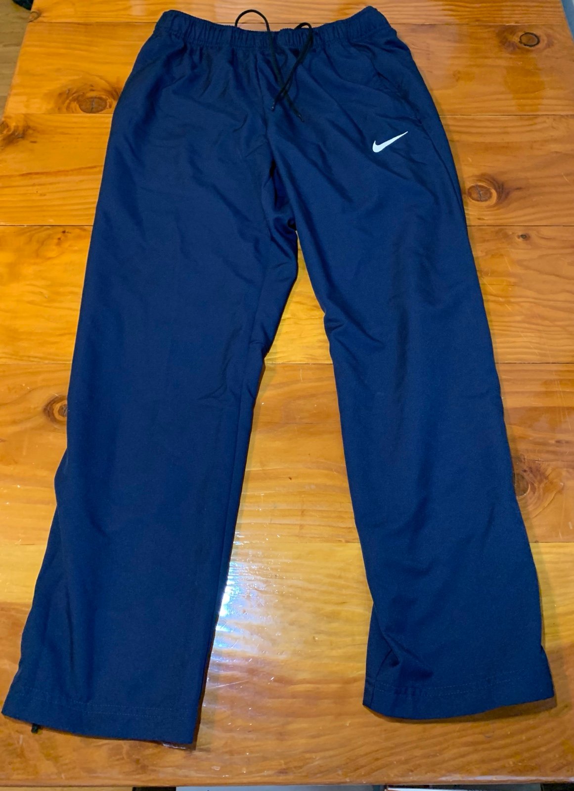 Nike Dri-Fit Men’s Large Athletic Track Yoga Gym Running Pants Navy