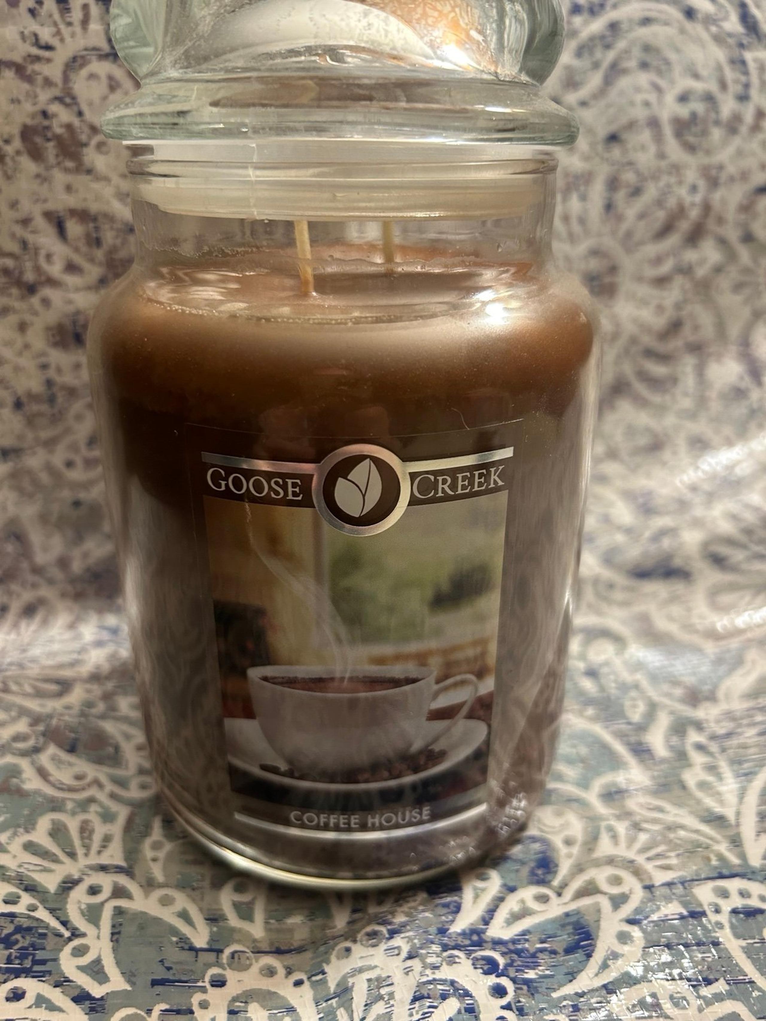 Goose Creek Coffee House DISCONTINUED 2-wick 24 oz large jar candle