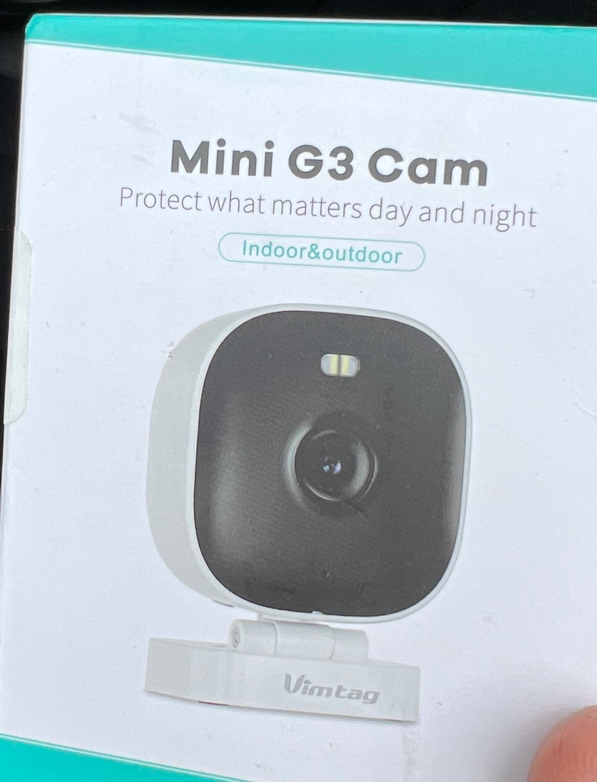 VIMTAG Mini G3 Security Camera Outdoor/Indoor with Spotlight