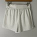 Alice + Olivia White Polka Dot Paperbag Belted Shorts