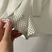 Alice + Olivia White Polka Dot Paperbag Belted Shorts