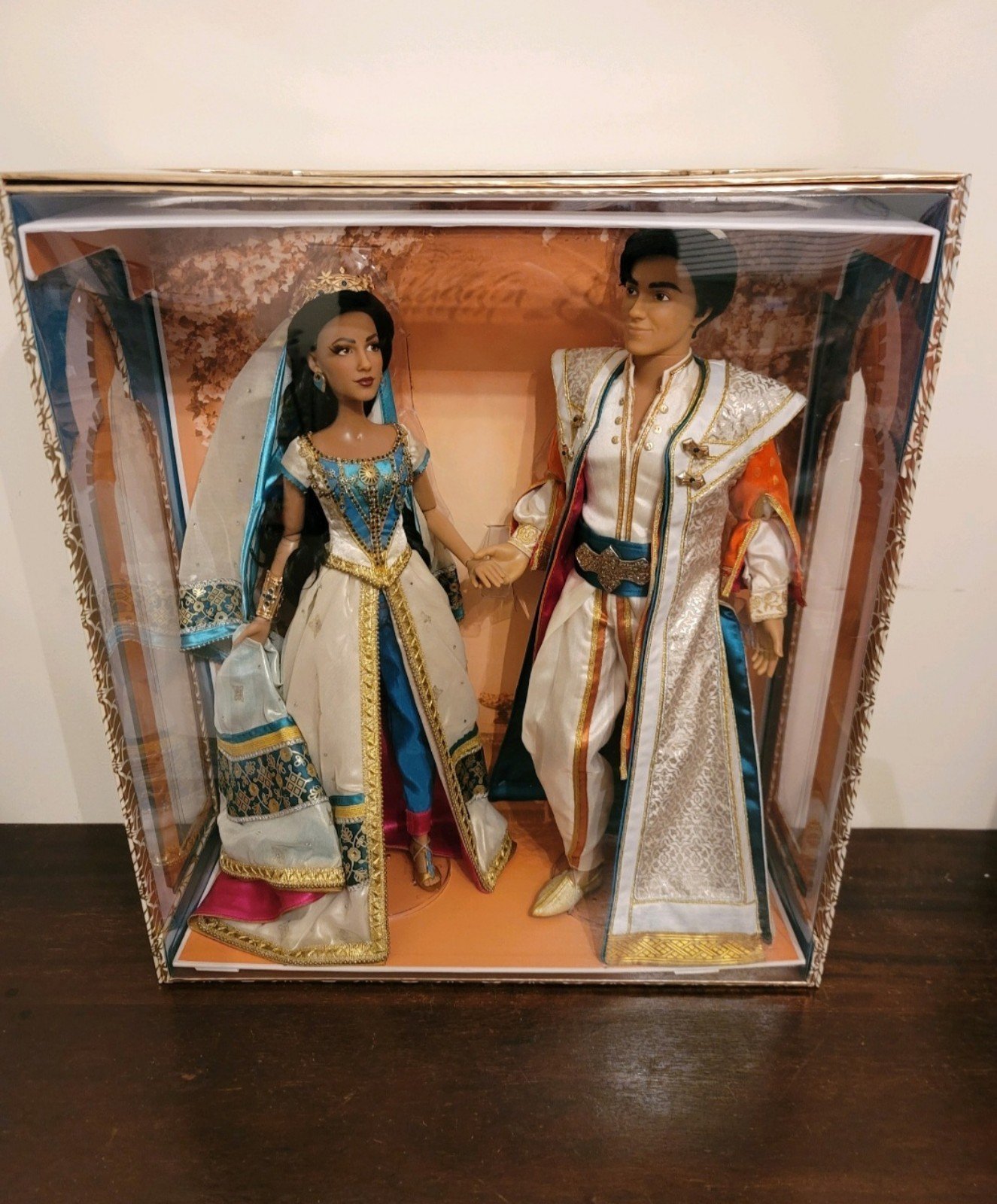 Aladdin Platinum Doll Set Limited Edition Disney Live Action