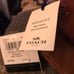 Coach brown leather tech gloves