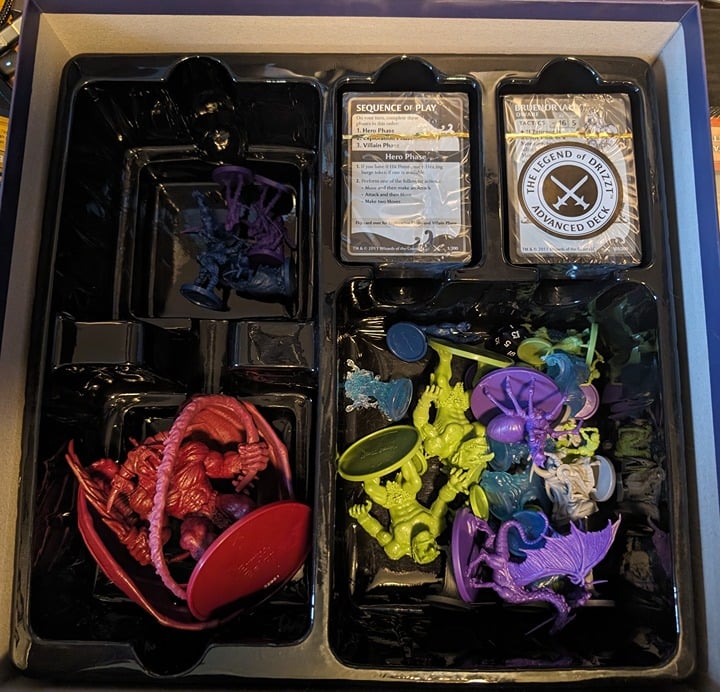 The Legend of Drizzt board game