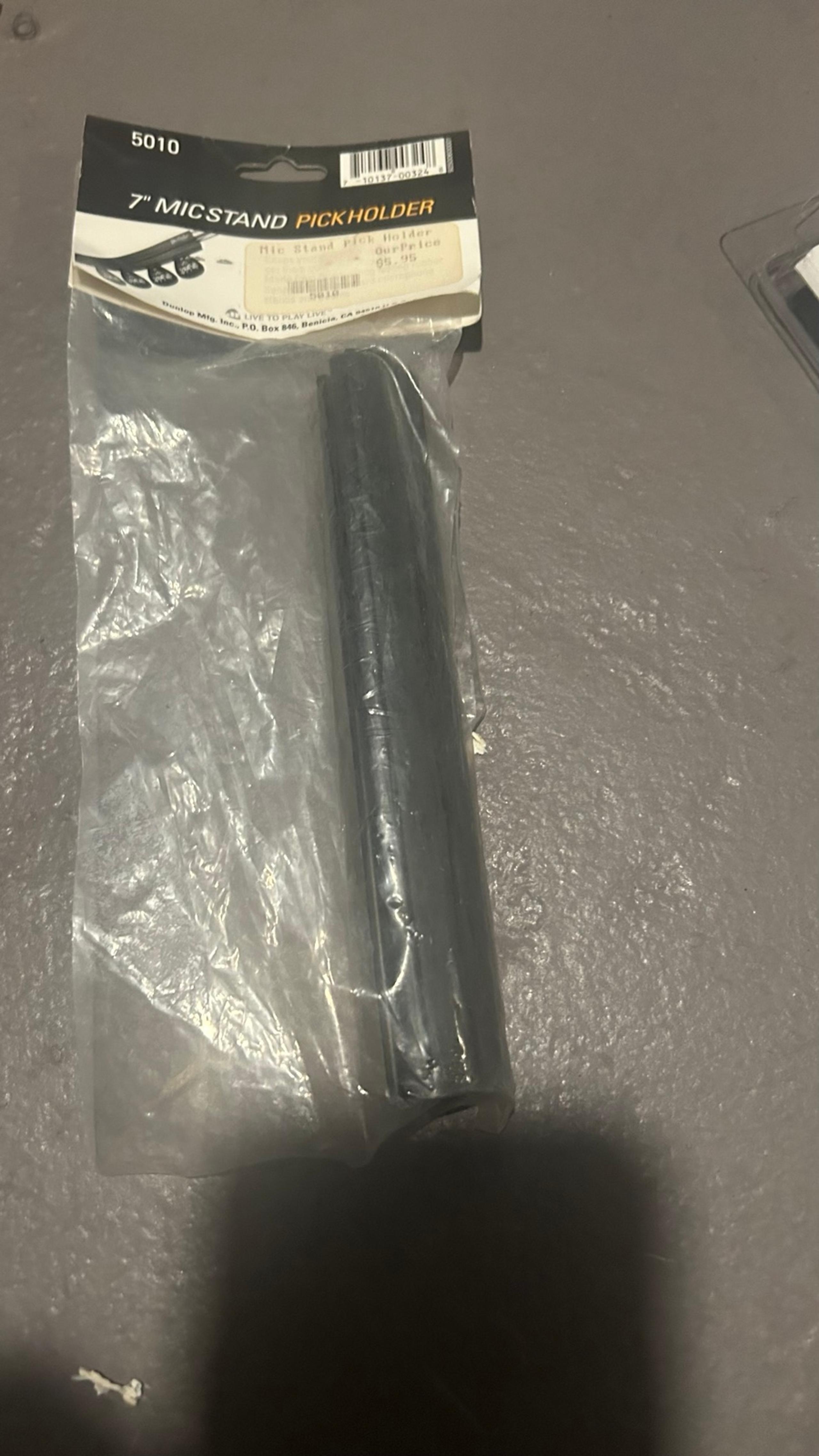 7” mic stand pick holder - Dunlop