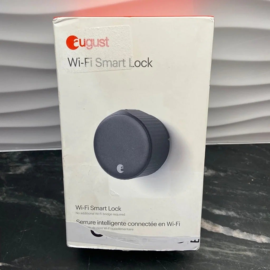 August Wi-Fi Smart Lock Black ASL-05