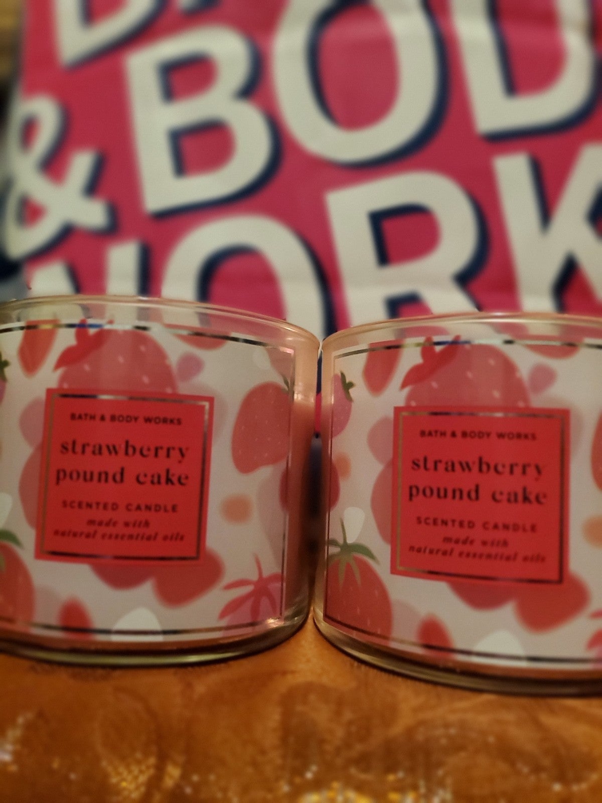 Bath and Body Works candles