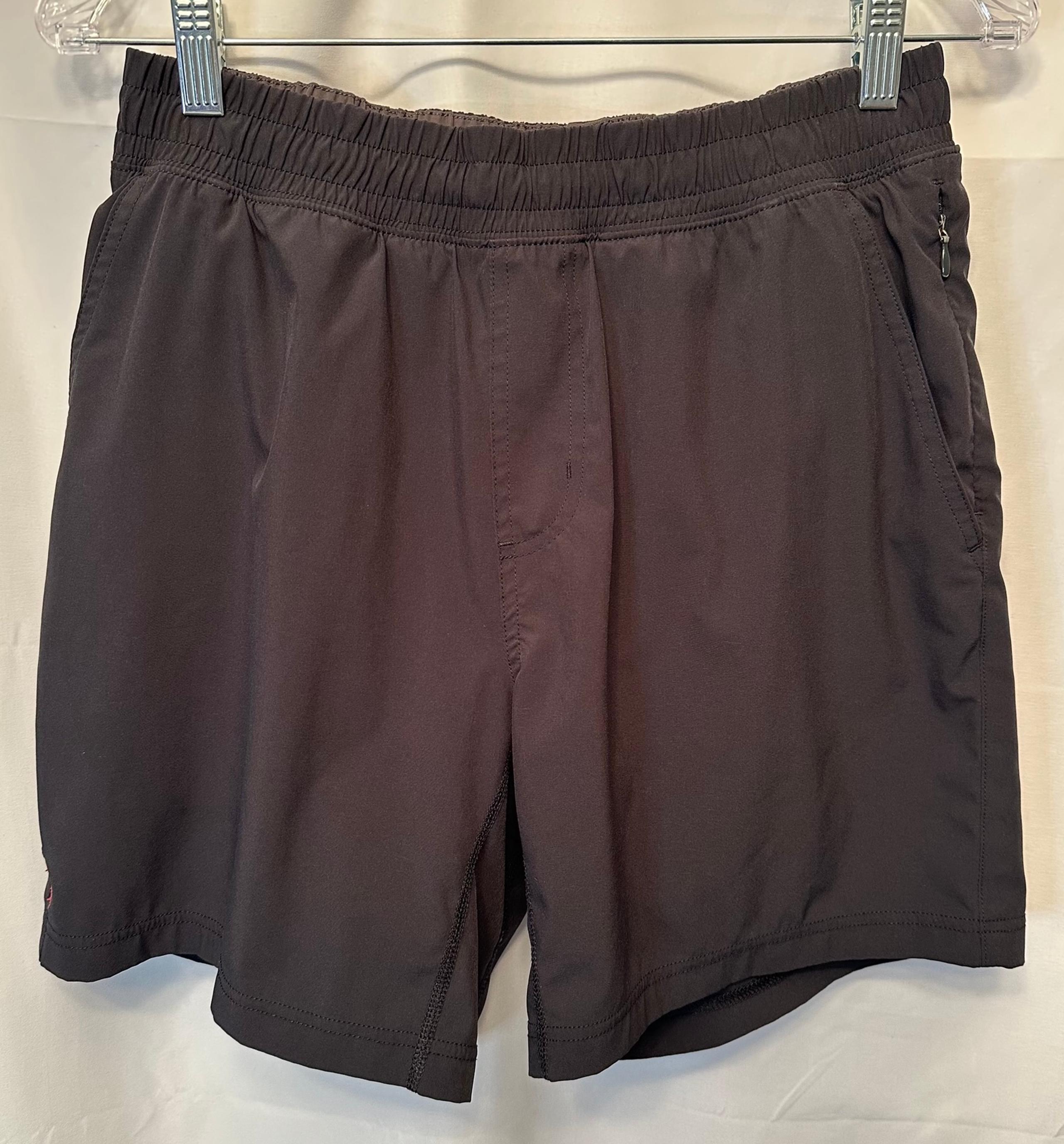 Rhone Mako Shorts Men’s Size Medium 7” Inseam Black Lined Stretch Running