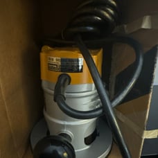 Classic Black & Decker 7616 Deluxe Fixed Base Router 1/4 Chuck