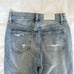 Pistola Distressed Light/Acid Washed Mom Straight Leg Baggy Jeans