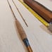 Four Section, Six and one half foot split bamboo fly rod