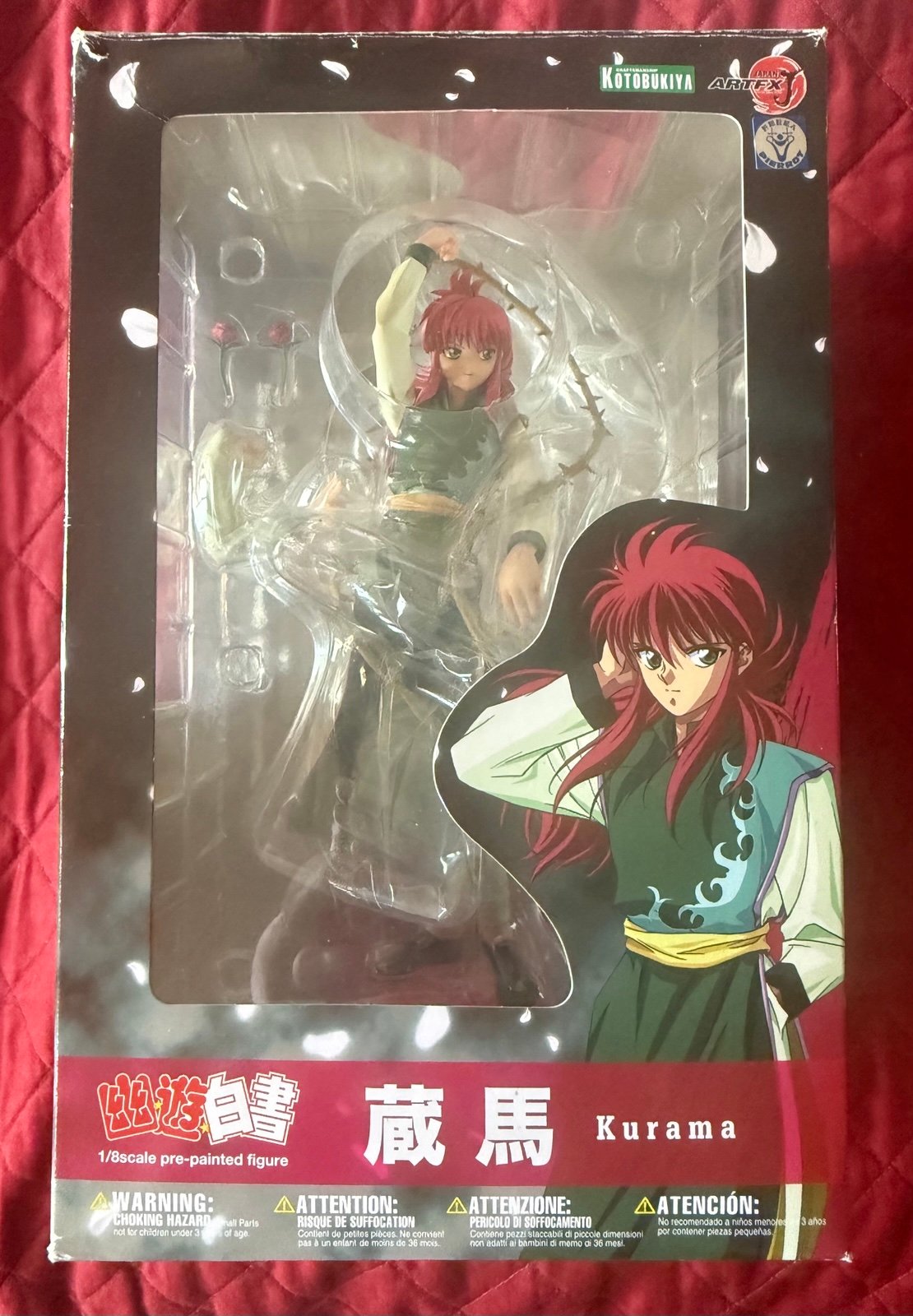Yu Yu Hakusho ArtFX J Kurama 1/8 Scale Figure