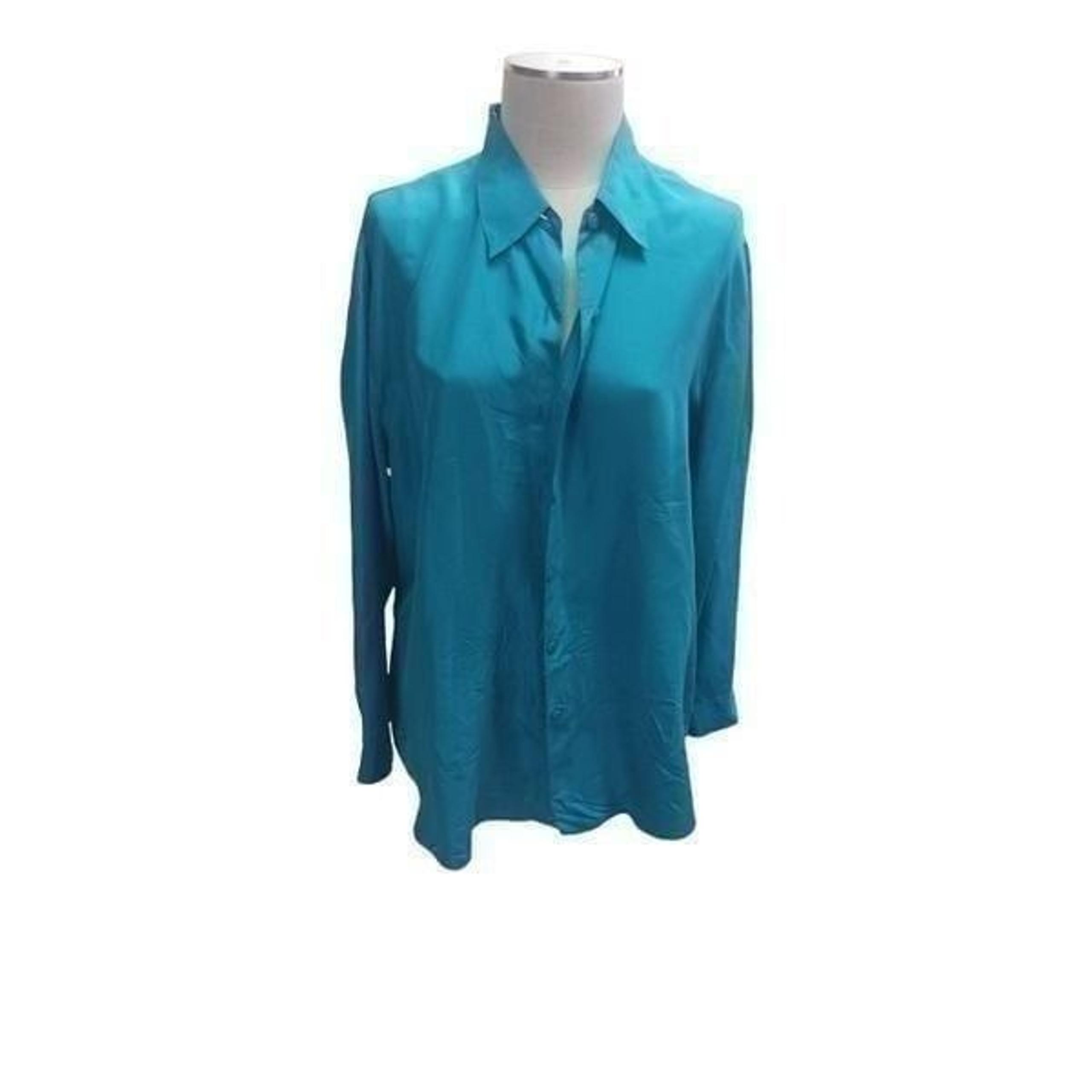 Diane von Furstenberg silk shirt
