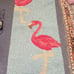 Kaleen Sea Isle Indoor Outdoor FLAMINGO Rug 2'x6' Sea04-17 Non Slip