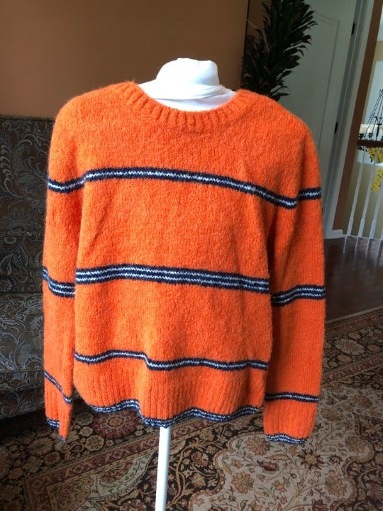 FRAME Stripe Mohair Sweater - Women's XS