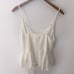 REFORMATION | NWT Sundra Peplum Camisole Strappy Cami Top - Gossamer Ivory - 6