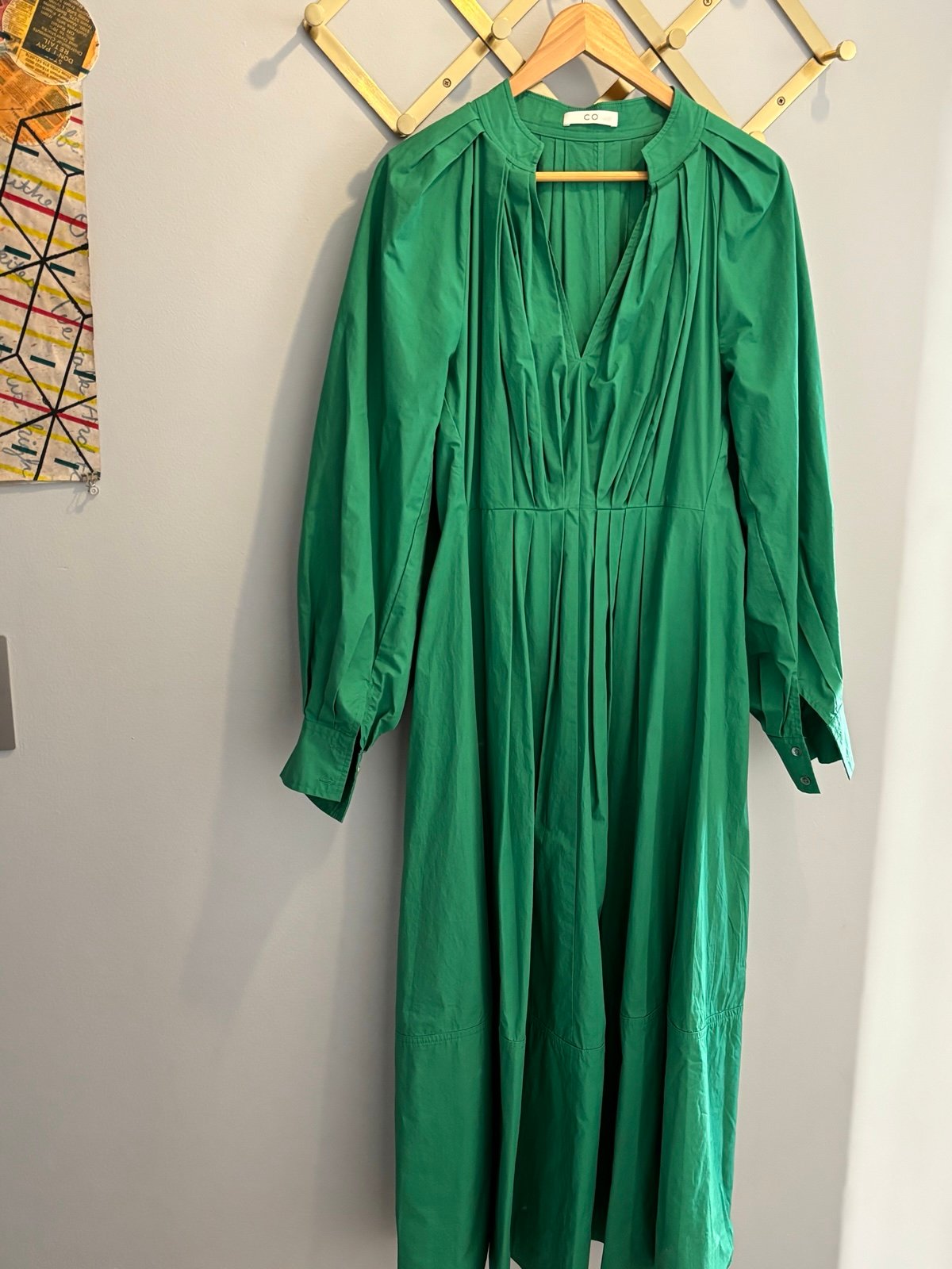 CO COLLECTIONS PLEATED DRESS