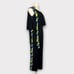 MSGM Black Popover One Shoulder Ruffle Jumpsuit Size 42/ US 8