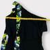 MSGM Black Popover One Shoulder Ruffle Jumpsuit Size 42/ US 8