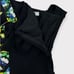 MSGM Black Popover One Shoulder Ruffle Jumpsuit Size 42/ US 8