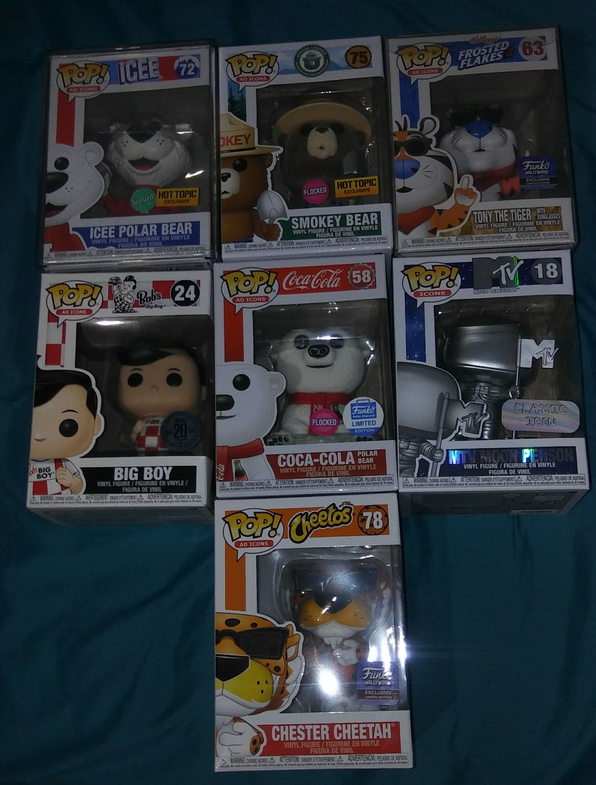 Funko pop ad icons