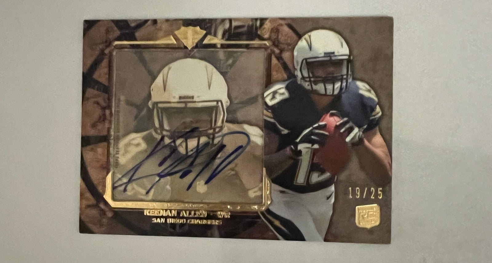 Keenan Allen 2013 Topps Triple Threads Transperances Rookie Auto 19/25