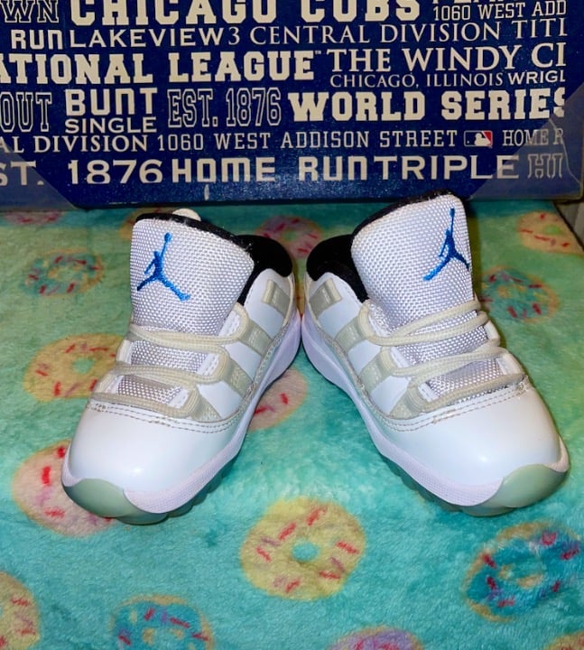 Nike Air Jordan 11 Retro Low Legend Blue(TD) toddler SZ8C