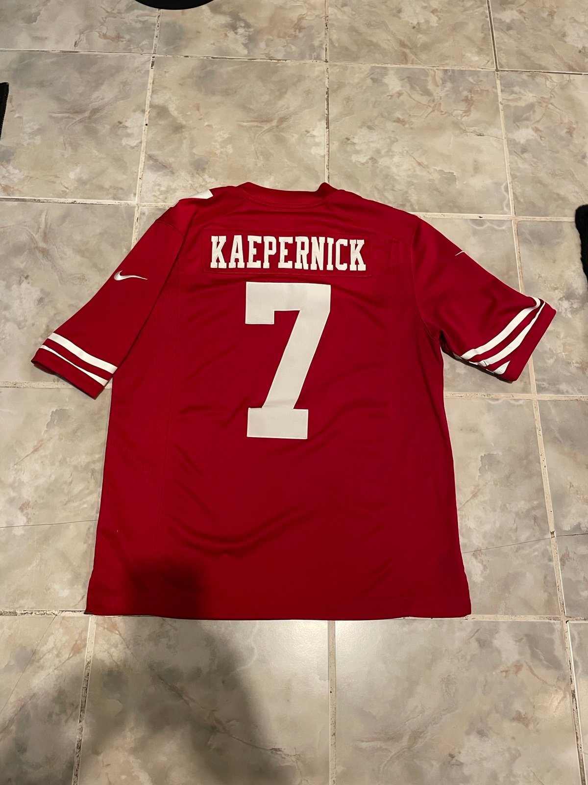 Authentic Nike Colin Kaepernick #7 San Francisco 49ers ELITE NFL Jersey SZ M