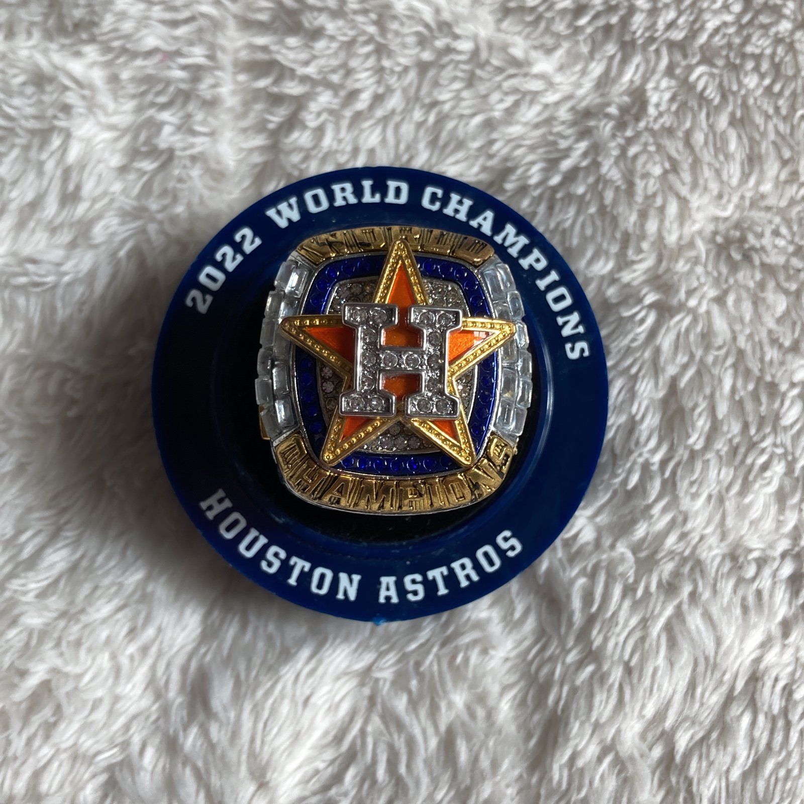 Jose Altuve 2022 Astros Championship Ring