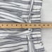 Madewell Linen Cotton Paperbag High Rise Tapered Pants Size 4 White Blue Stripe