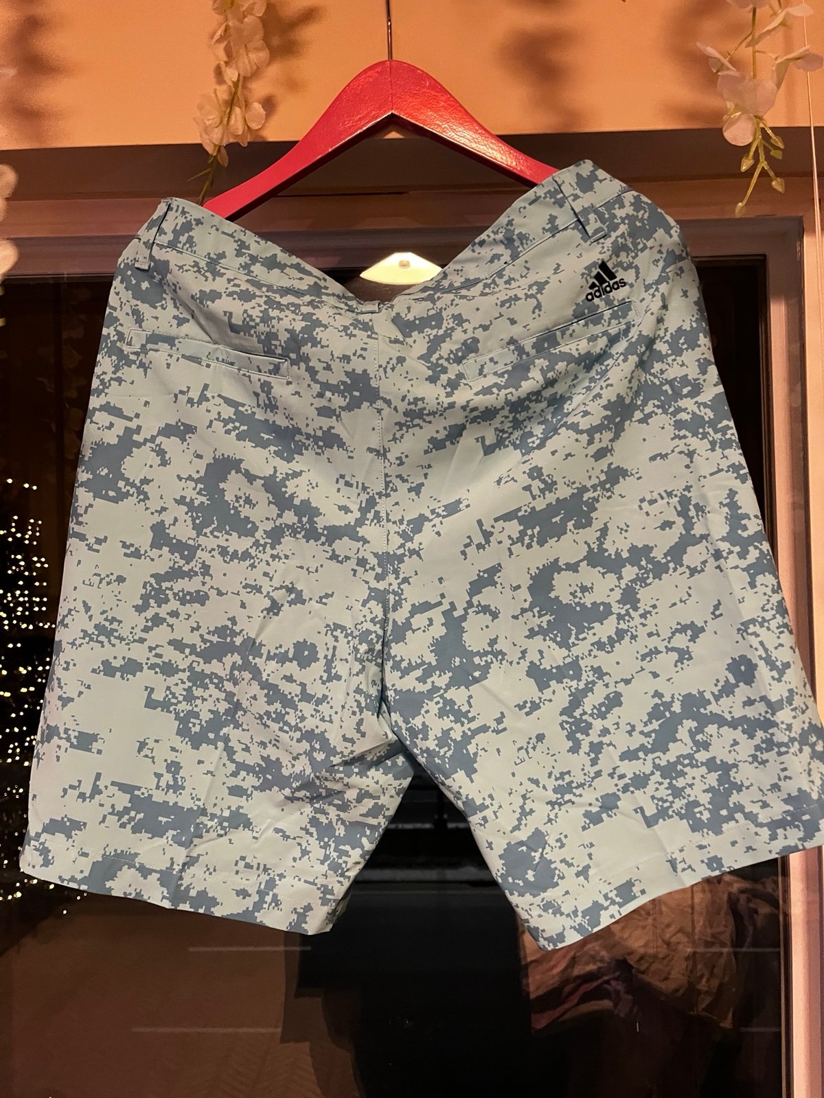 Men’s Adidas Ultimate 365 Blue Camo Shorts