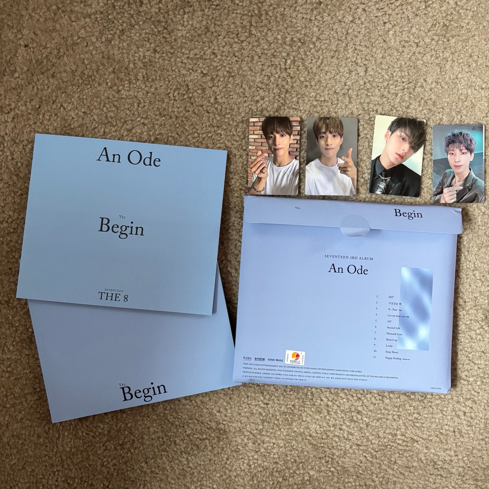 大人気 Seventeen Ver) (Begin Ode An アイドル
