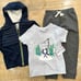 Tommy Bahama boys kids 3 piece Ski set tee shirt joggers zip jacket