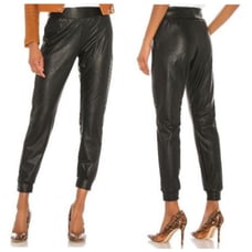 Commando Faux Leather Jogger