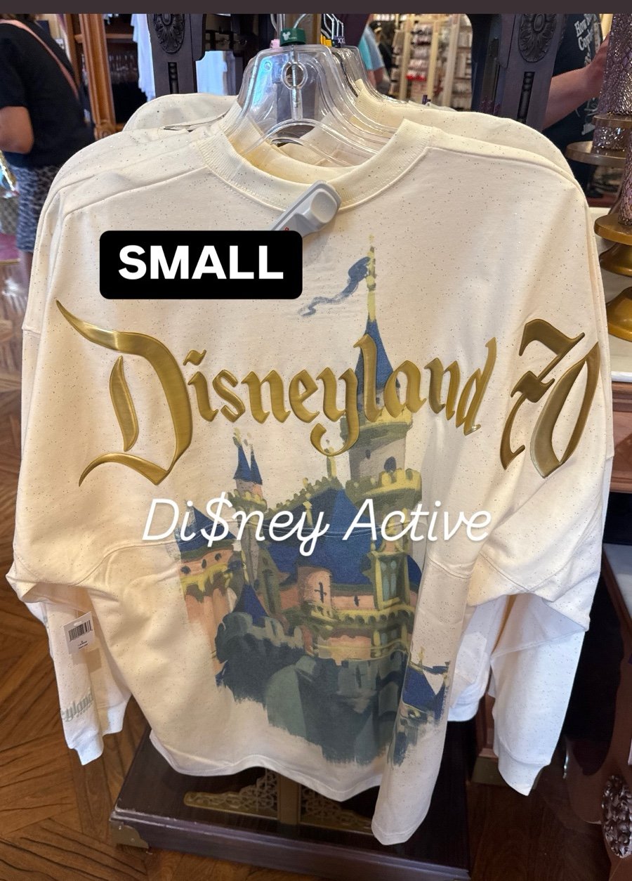 NEW Disney Parks Disneyland 70th Anniversary Spirit Jersey