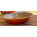 Le Creuset Stoneware Pie Dish 9 Dimpled Edges, Volcanic Orange NEW
