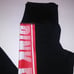 Victoria Secret PINK Leggings Small Black Red High Waist Logo Ultimate Waist Uns
