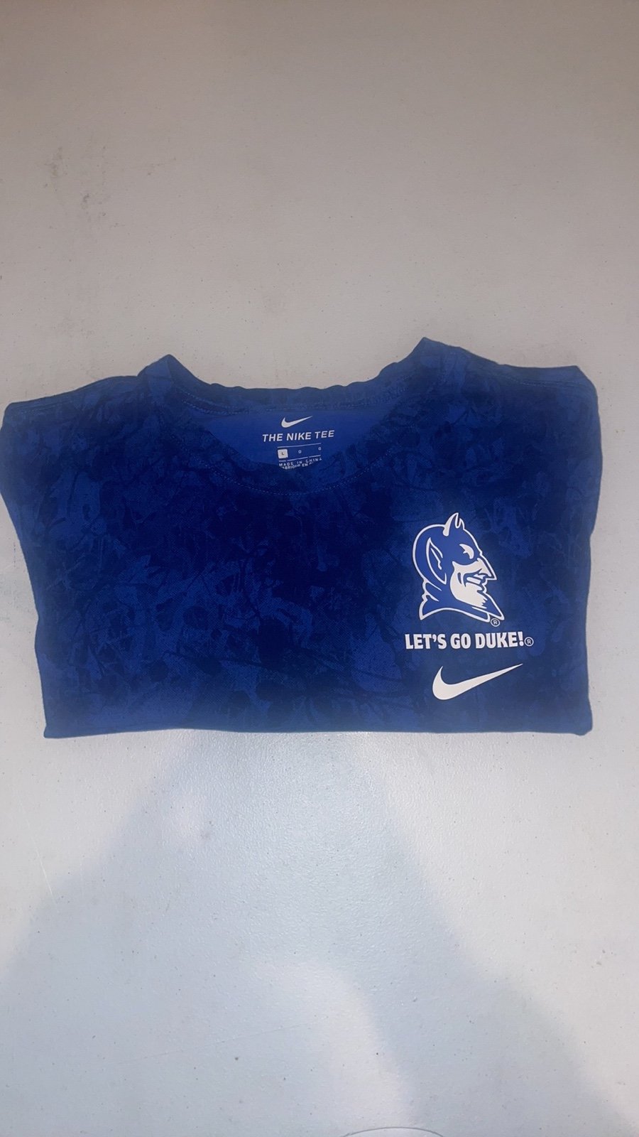 Nike College (Duke) Men's T-Shirt size Large