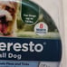 NWT!! SERESTO Flea and Tick Collar (For Small Dogs)