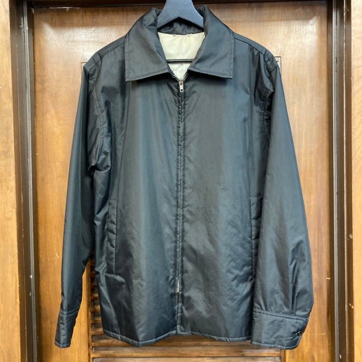 Marine Corps Bulldog Souvenir Travel Jacket Trench Coat, Vintage Embroidery